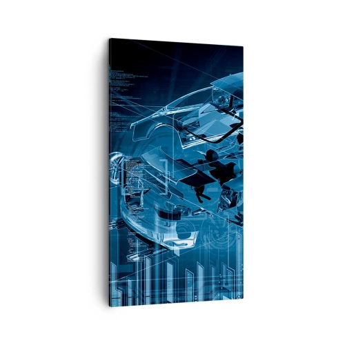 Obraz na płótnie - Inżynierska anatomia - 45x80 cm