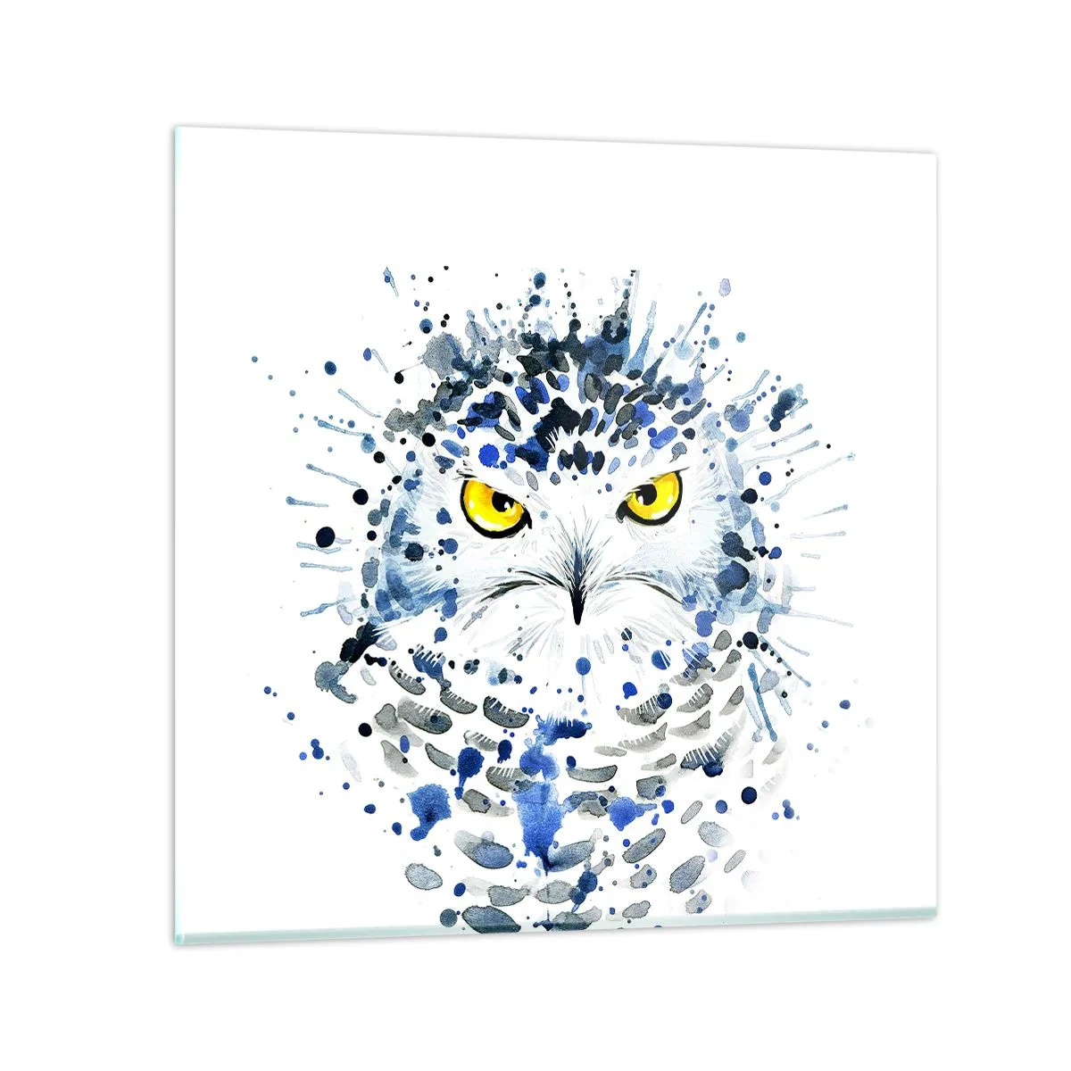 Obraz na szkle - Prosto w oczy - 60x60 cm