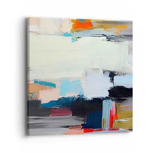 Obraz na płótnie - Jest metoda? - 40x40 cm