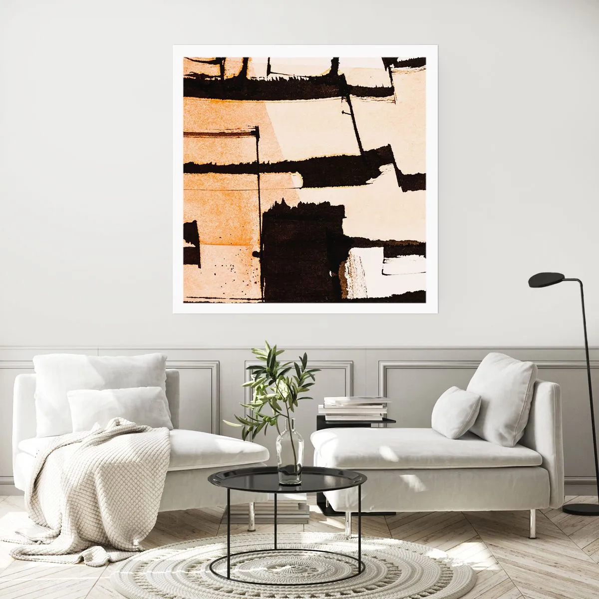 Plakat - Jednak porządek - 50x50 cm