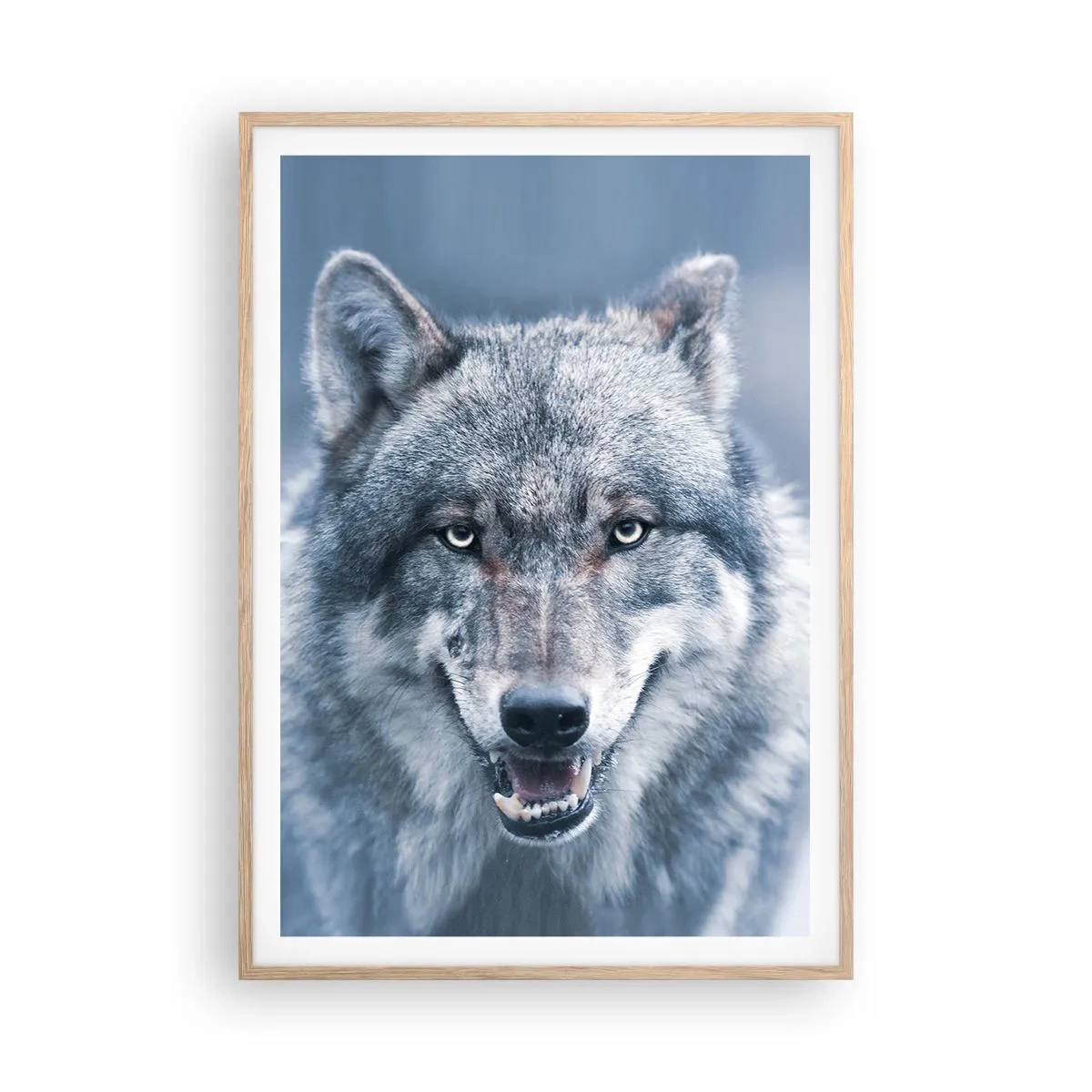 Plakat w ramie jasny dąb - Podejmiesz wyzwanie? - 70x100 cm