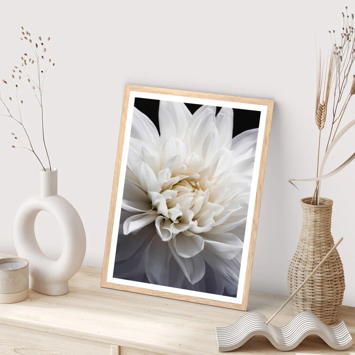 Plakat w ramie jasny dąb - Poranek Panny Młodej - 61x91 cm