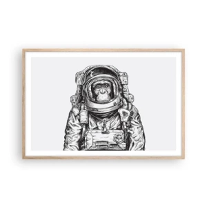 Plakat w ramie jasny dąb - Alternatywna ewolucja - 91x61 cm