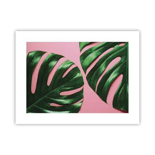 Plakat - Zielone rendez-vous - 40x30 cm