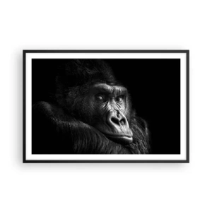 Plakat w czarnej ramie - I co się patrzysz? - 91x61 cm