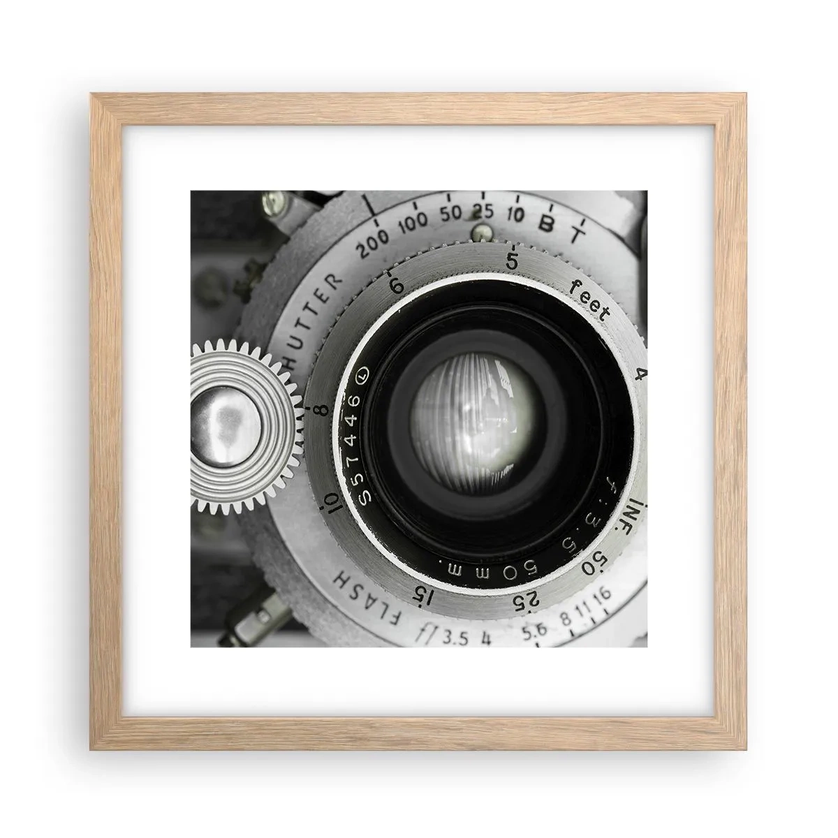 Plakat w ramie jasny dąb - Opowieść o Hollywood - 30x30 cm