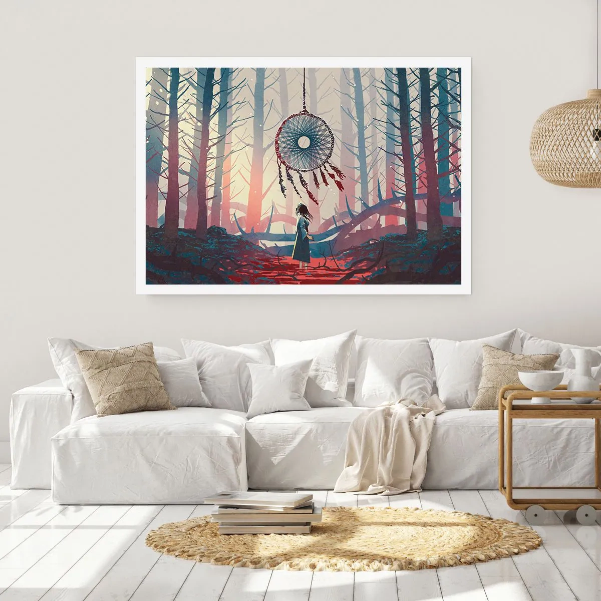 Plakat - Tajemny rytuał szczęścia - 70x50 cm