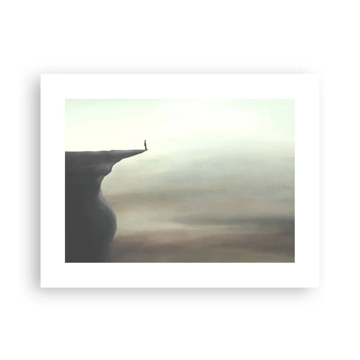 Plakat - Do góry, oczywiście! - 40x30 cm