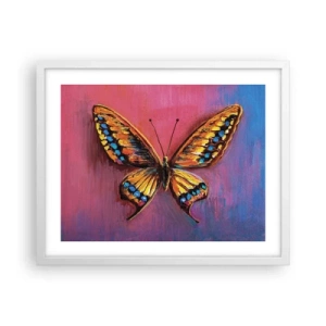 Plakat w białej ramie - Klejnot natury - 50x40 cm