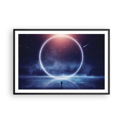 Plakat w czarnej ramie - Już tu są… - 91x61 cm