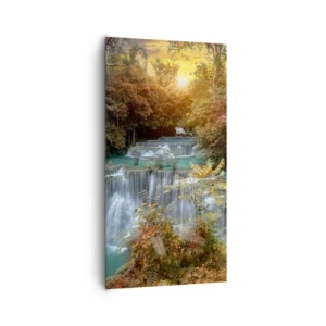 Obraz na płótnie - Ukryty skarb lasu - 65x120 cm