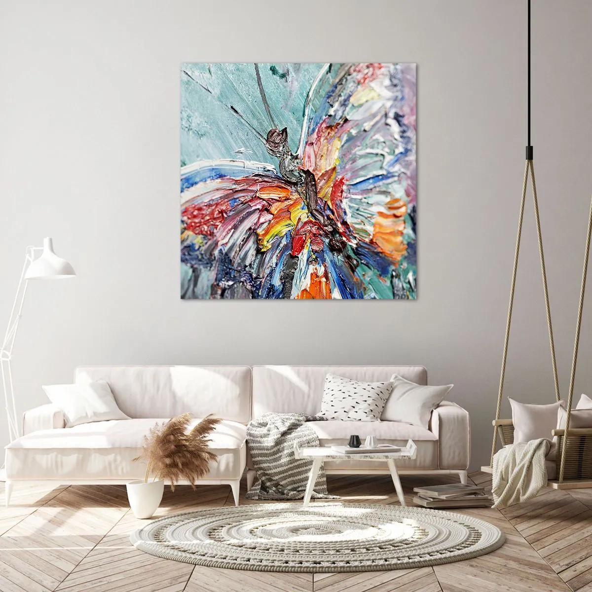 Obraz na płótnie - Pomalowany przez naturę - 60x60 cm