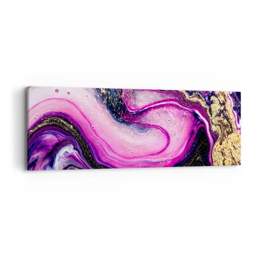 Obraz na płótnie - Chwila za kulisami - 90x30 cm