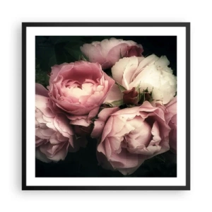 Plakat w czarnej ramie - Czar belle epoque - 60x60 cm