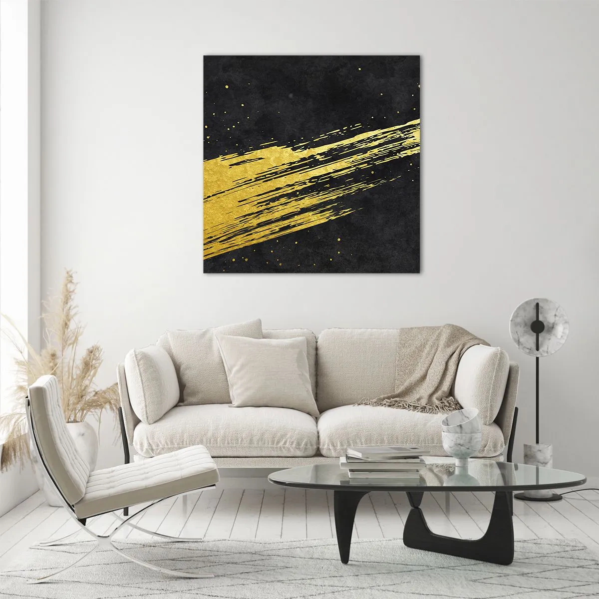 Obraz na szkle - Skok w nadprzestrzeń - 60x60 cm