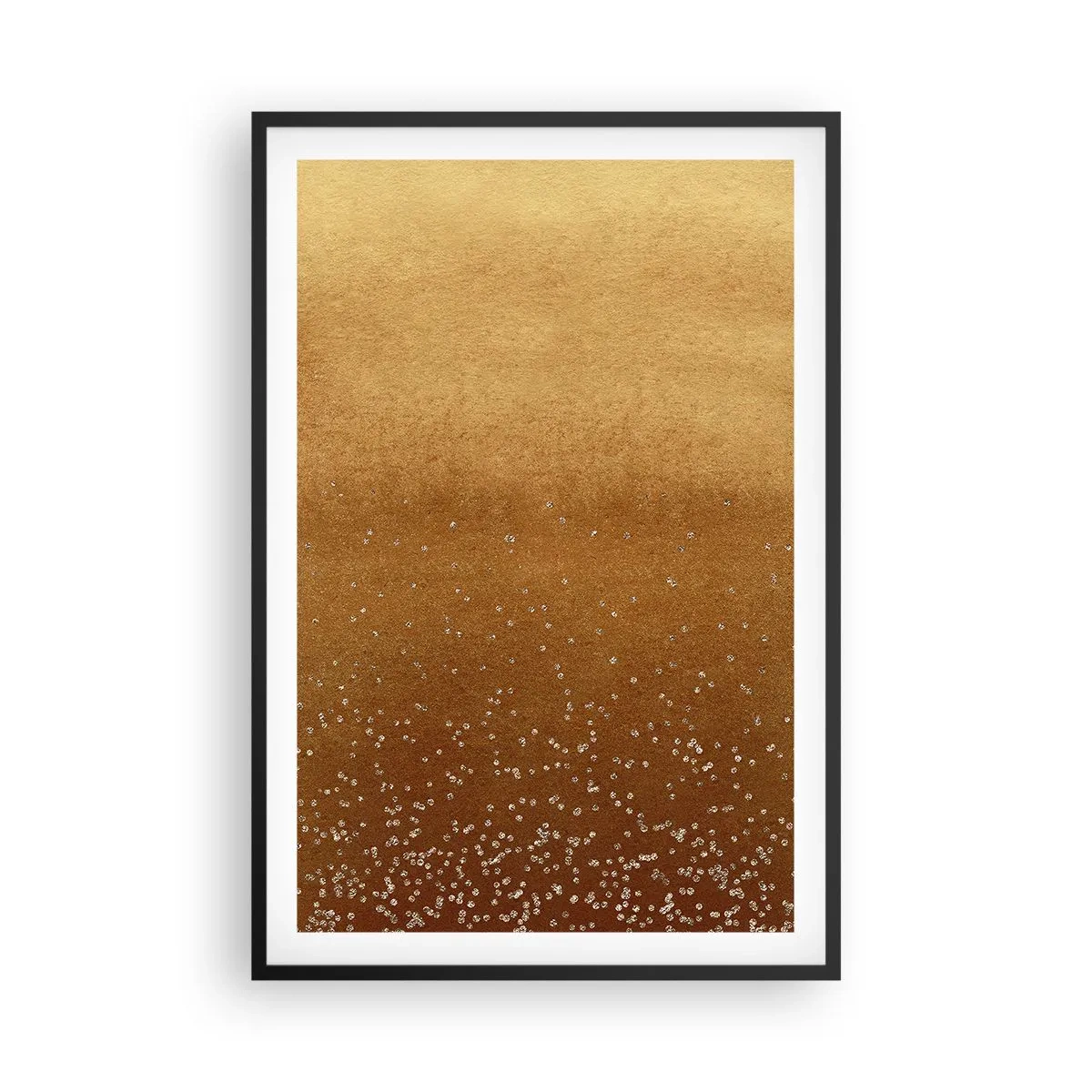 Plakat w czarnej ramie - Narodziny światła - 61x91 cm