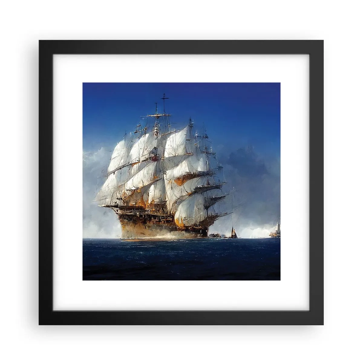 Plakat w czarnej ramie - The great glory! - 30x30 cm