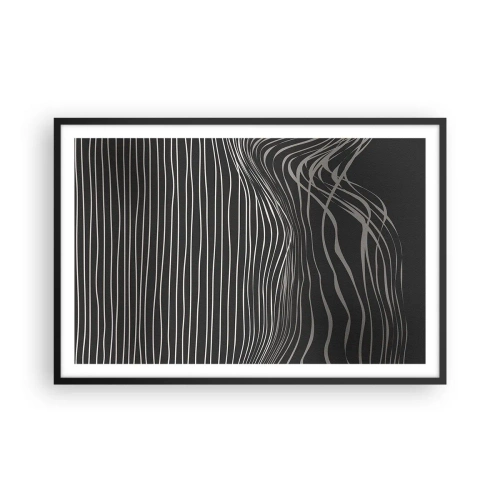 Plakat w czarnej ramie - Rytm i akcent - 91x61 cm