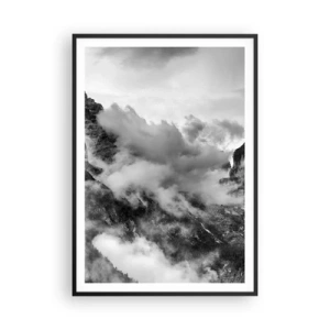 Plakat w czarnej ramie - Piękne i okrutne - 70x100 cm