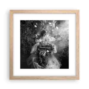 Plakat w ramie jasny dąb - Sama Matka – Natura - 30x30 cm