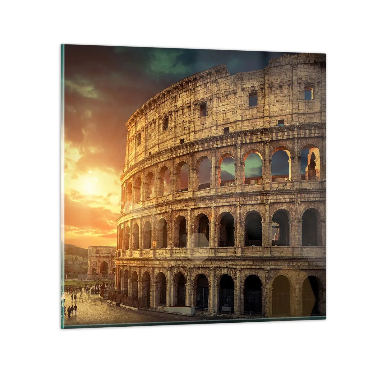 Obraz na szkle - Kolosalne wrażenie - 60x60 cm