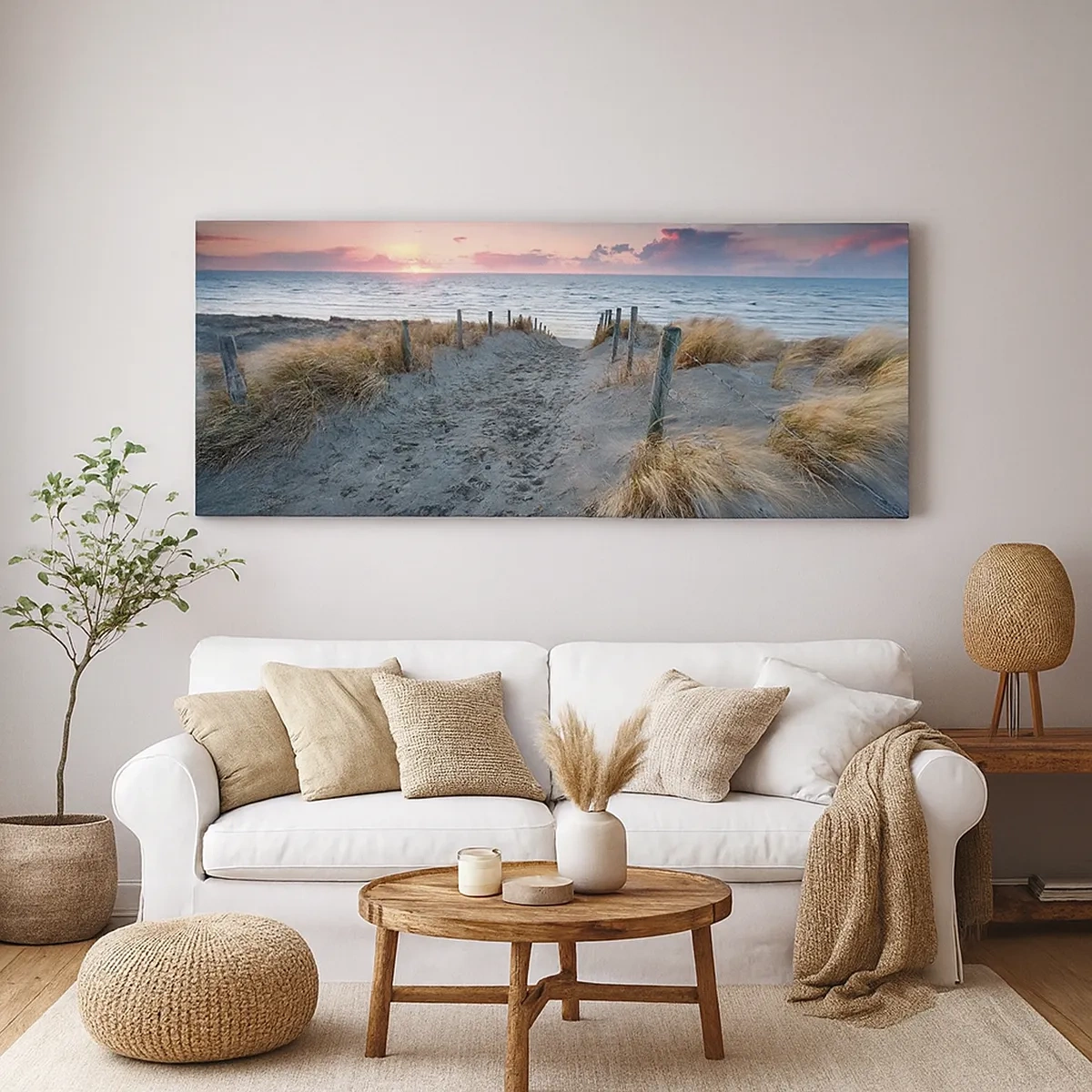 Obraz na płótnie - Rozlałeś tęczę blasków promienistą… - 30x30 cm