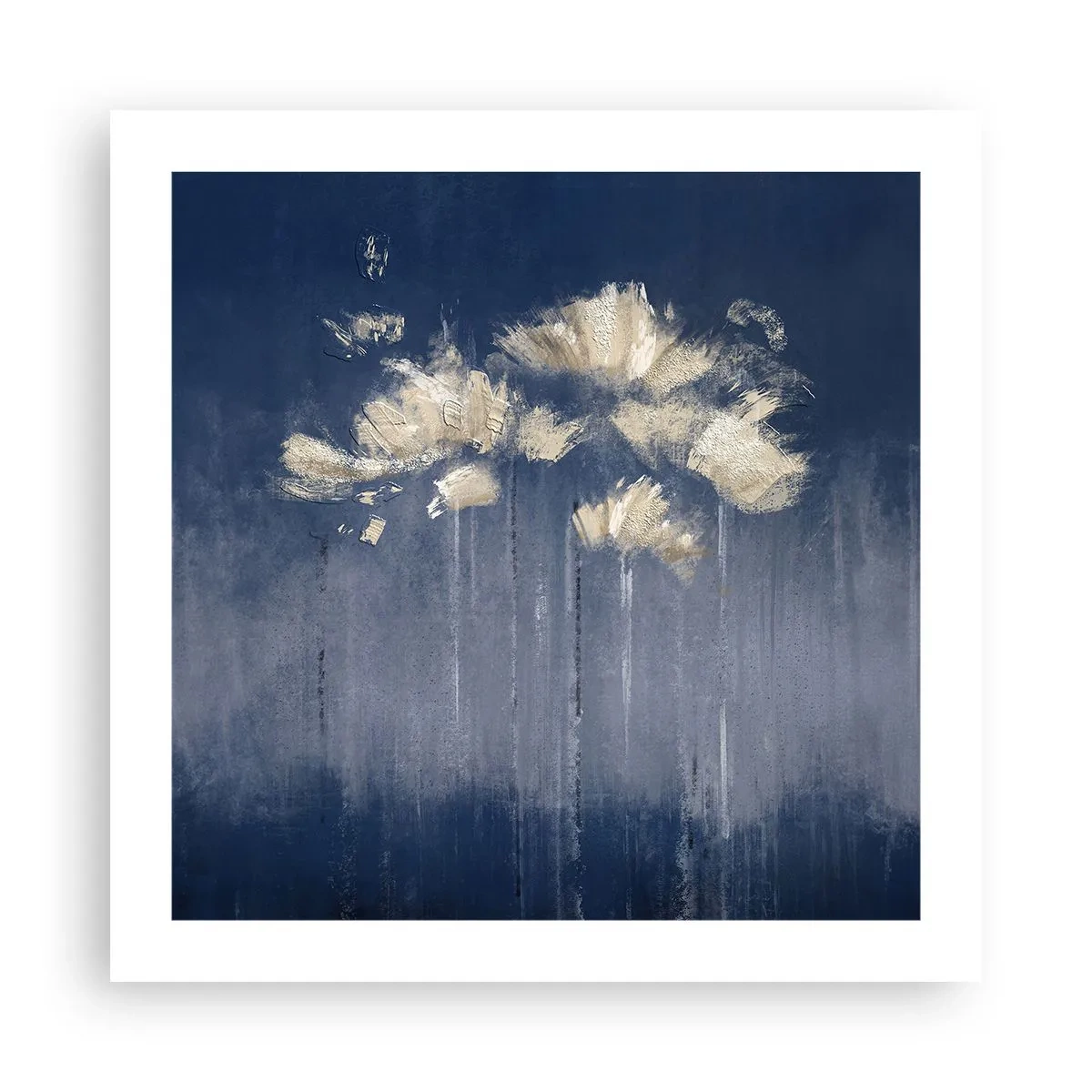 Plakat - Jak płatki na wietrze - 50x50 cm