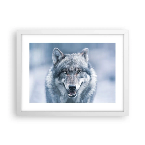 Plakat w białej ramie - Podejmiesz wyzwanie? - 40x30 cm