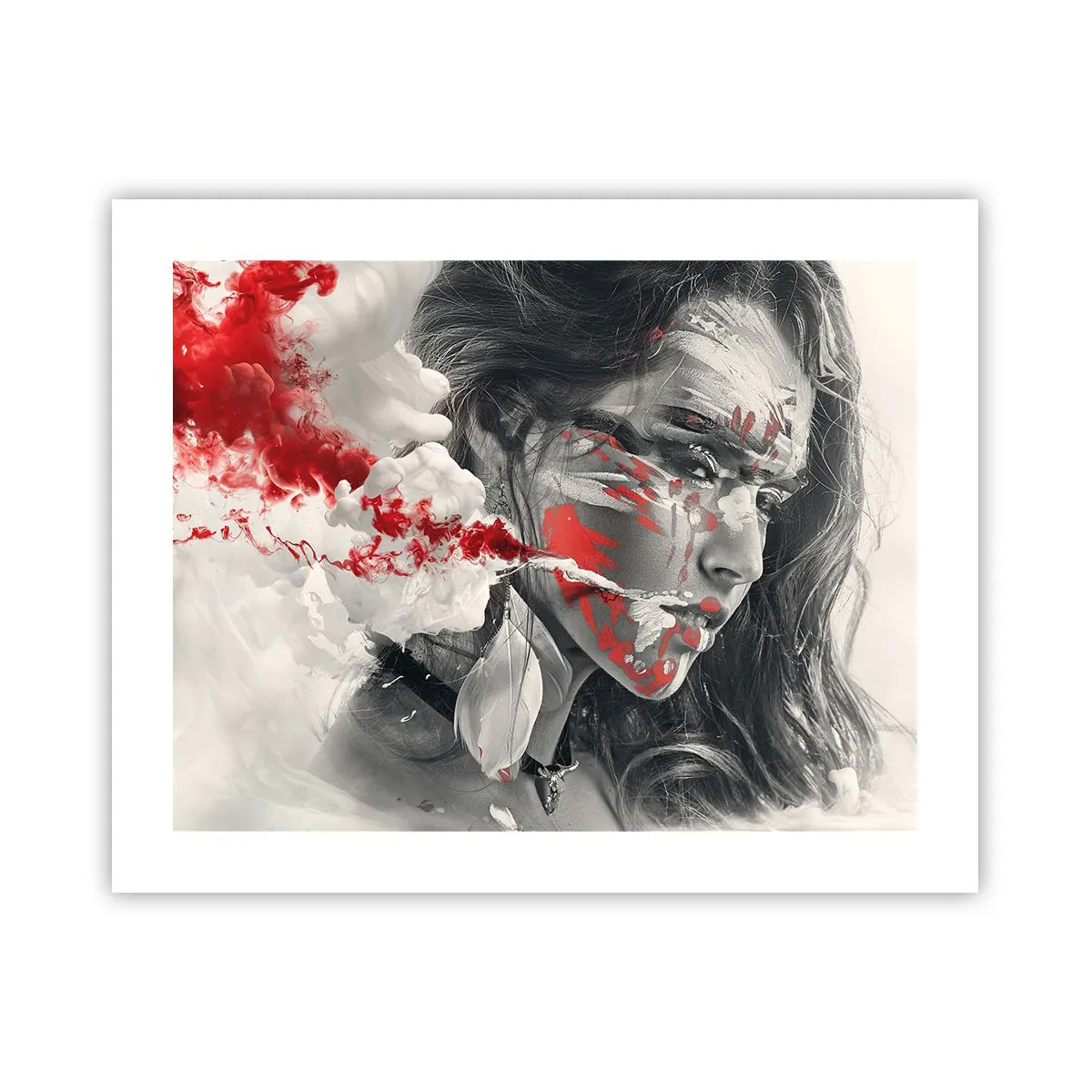Plakat - W oparach absurdu - 50x40 cm