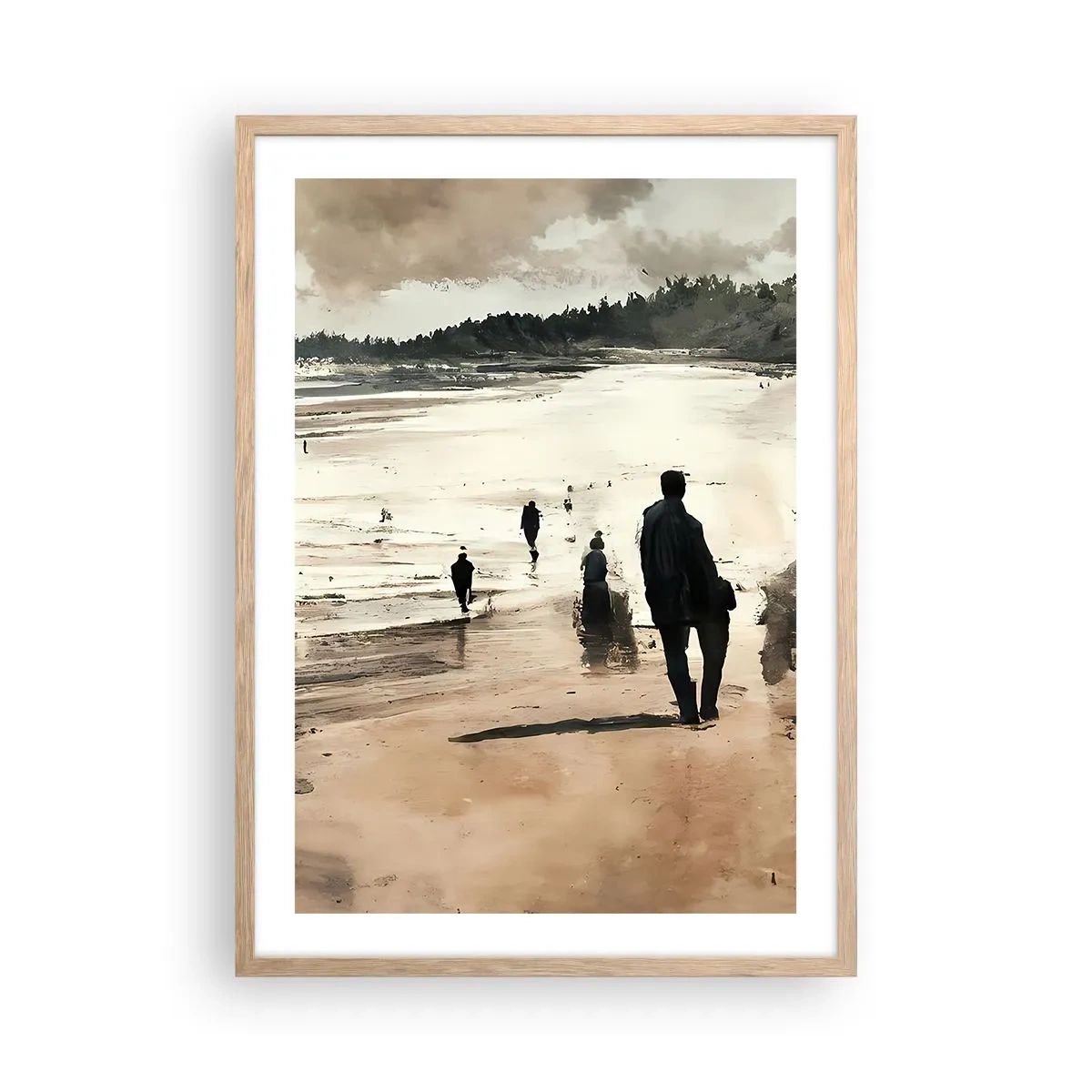 Plakat w ramie jasny dąb - Przywołani - 50x70 cm