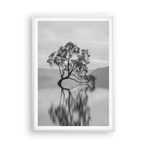 Plakat w białej ramie - Jest taki kraj - 70x100 cm