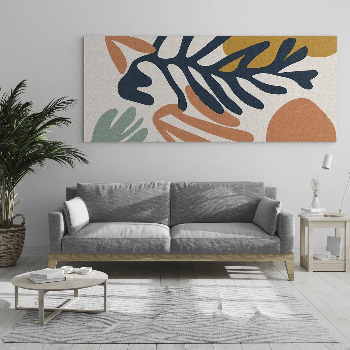 Obraz na szkle - Koralowe morza - 100x40 cm