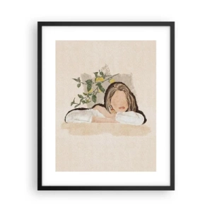 Plakat w czarnej ramie - Piękność południa - 40x50 cm