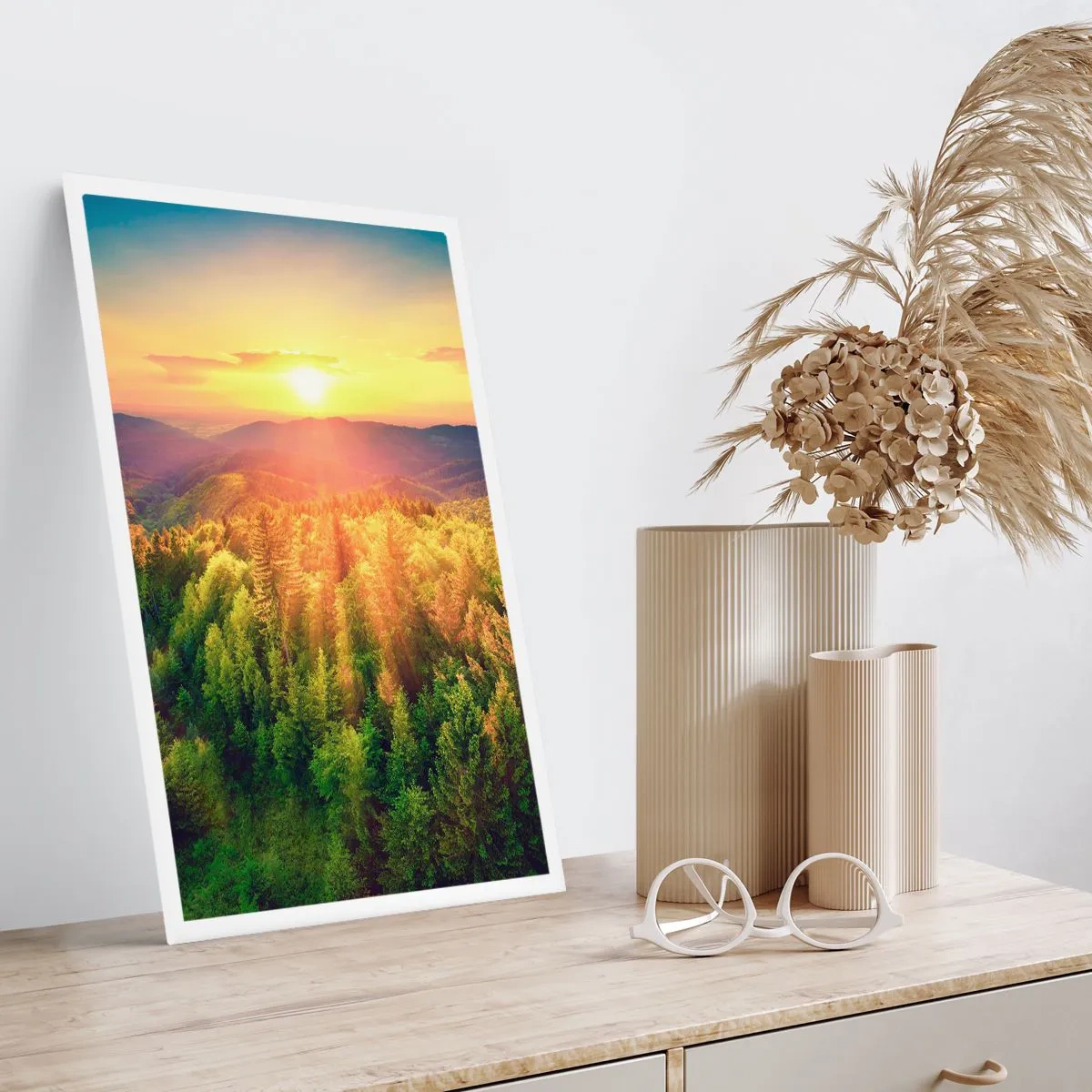 Plakat - Wierzchołki i szczyty - 40x50 cm