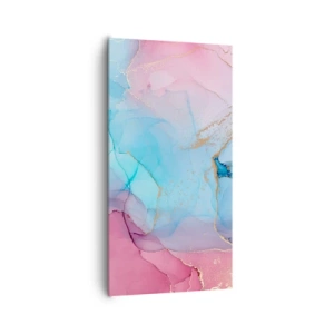 Obraz na płótnie - Spotkanie i przenikanie - 65x120 cm