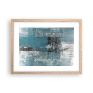 Plakat w ramie jasny dąb - Woda i powietrze - 40x30 cm