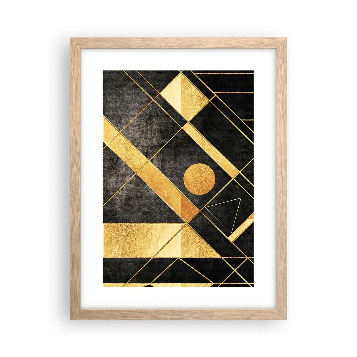 Plakat w ramie jasny dąb - Słońce pustyni - 30x40 cm