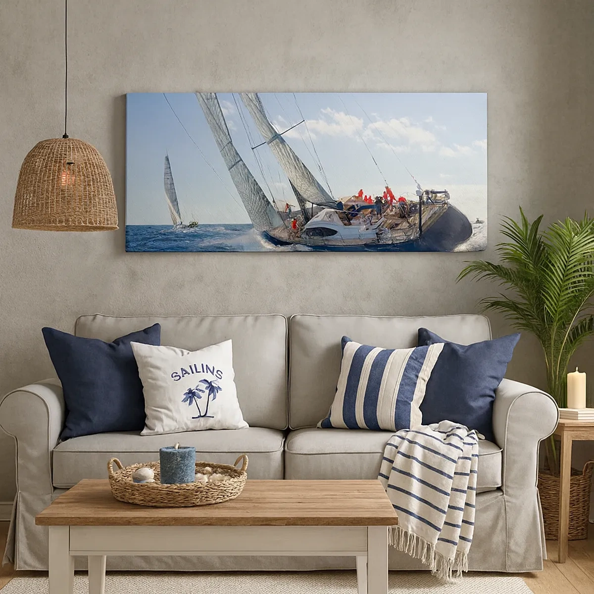 Obraz na płótnie - Niech zwycięży lepszy - 30x30 cm