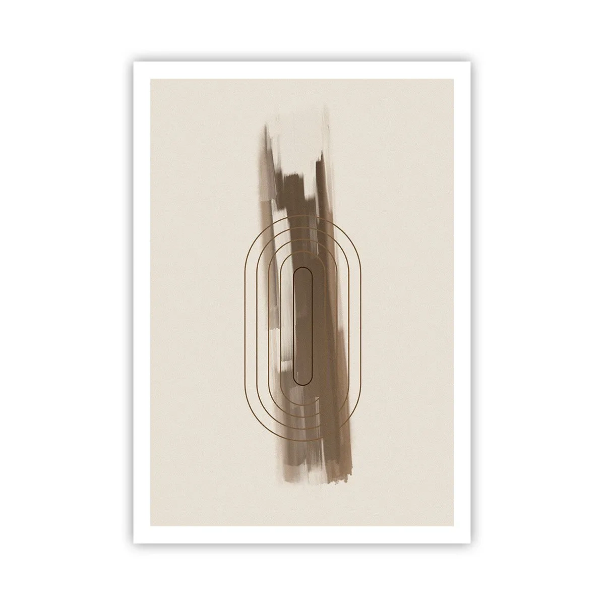 Plakat - Powiew szarości - 70x100 cm