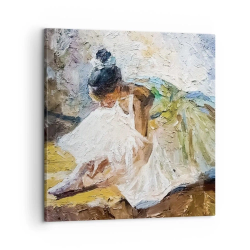 Obraz na płótnie - Z obrazu Degasa - 60x60 cm