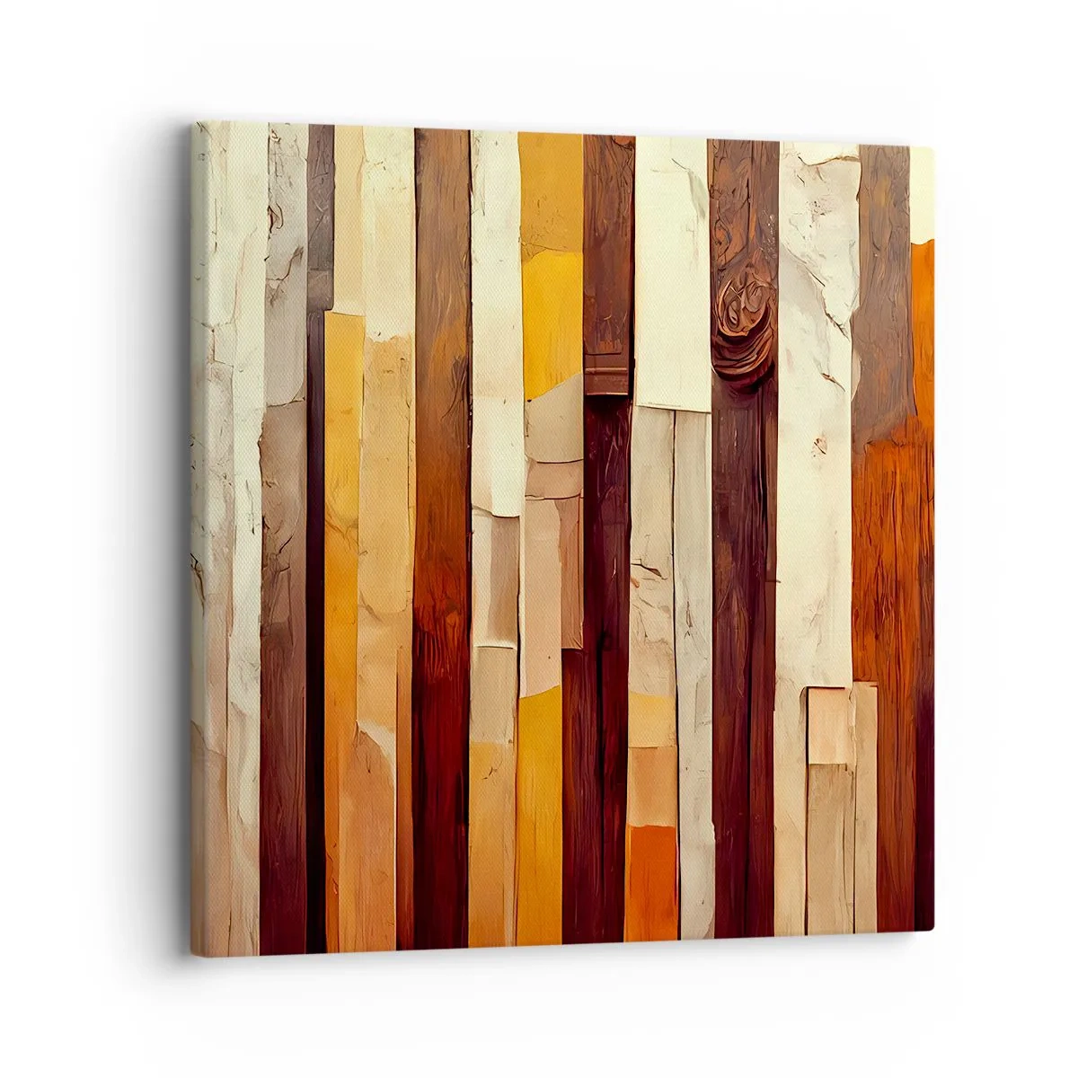 Obraz na płótnie - Hymn leśnych drzew - 30x30 cm