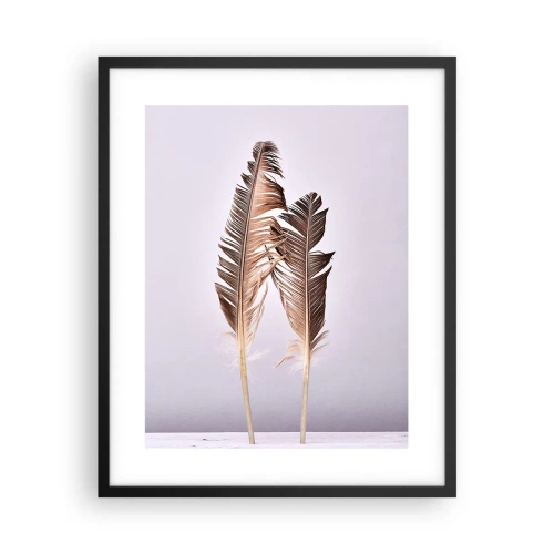 Plakat w czarnej ramie - Przeciw nicości - 40x50 cm