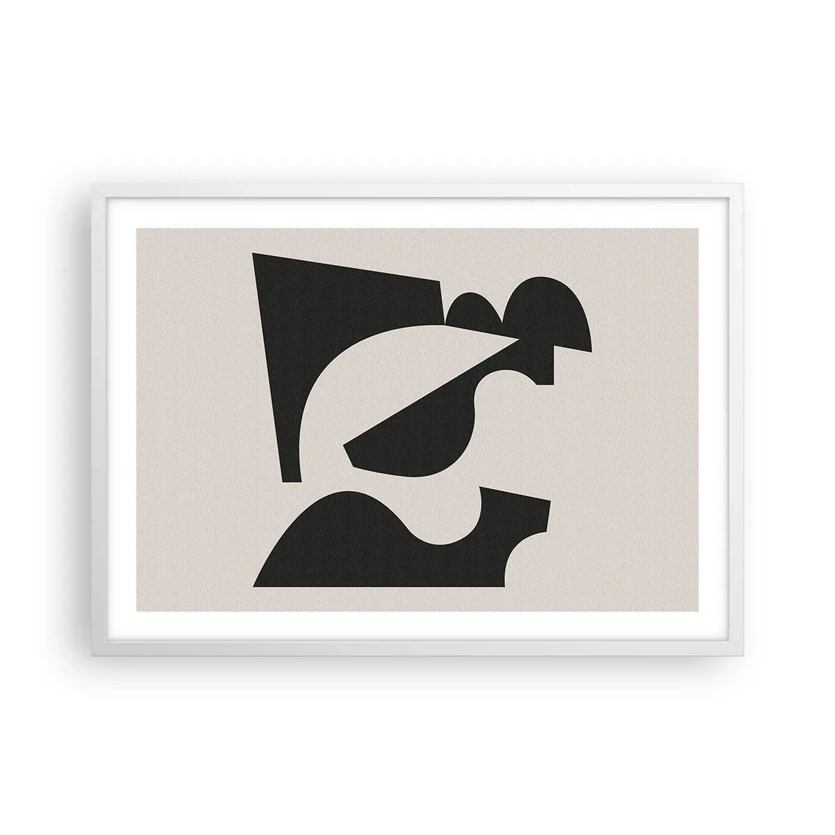 Plakat w białej ramie - Do samodzielnego składania - 70x50 cm