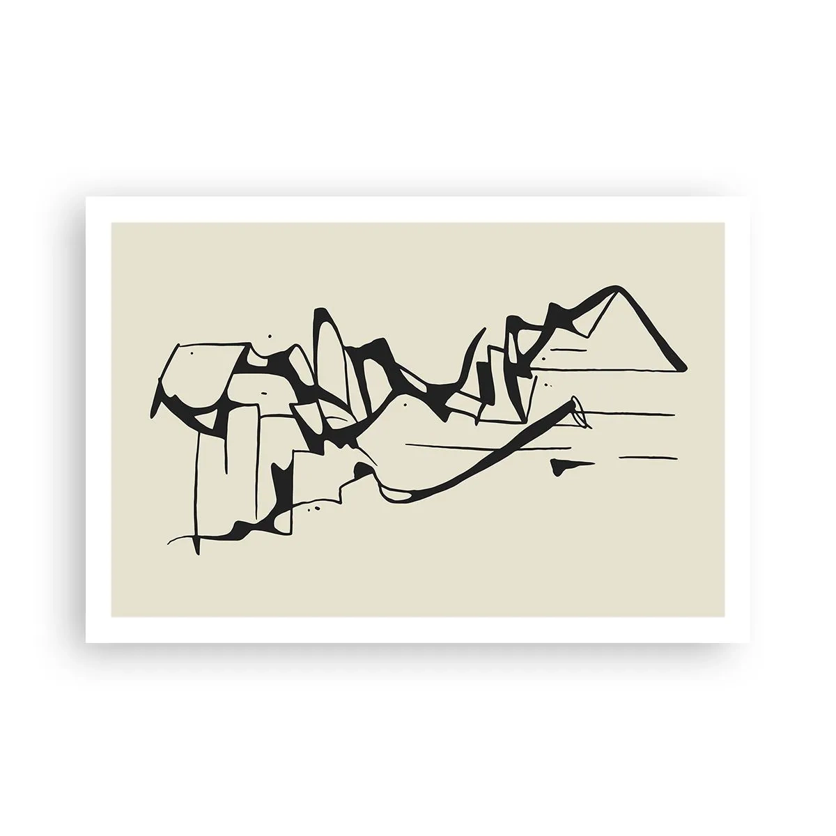 Plakat - Być może pejzaż - 91x61 cm