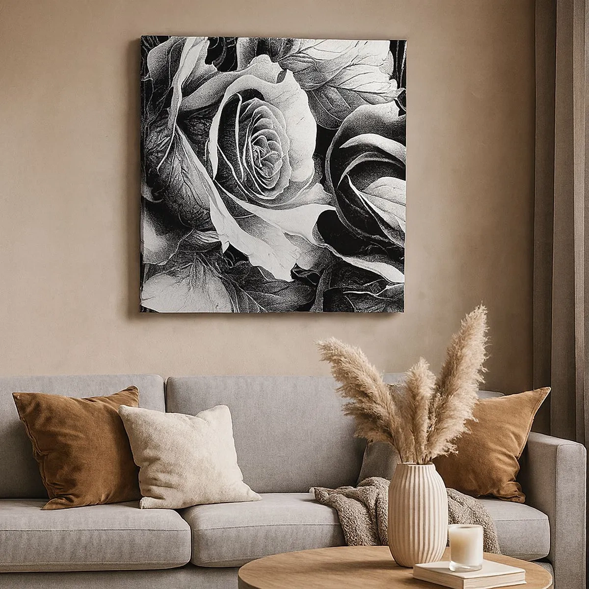 Obraz na płótnie - Zawsze królowa - 30x30 cm