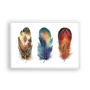 Plakat w białej ramie - Rytuały, obrzędy, tajemnice - 91x61 cm