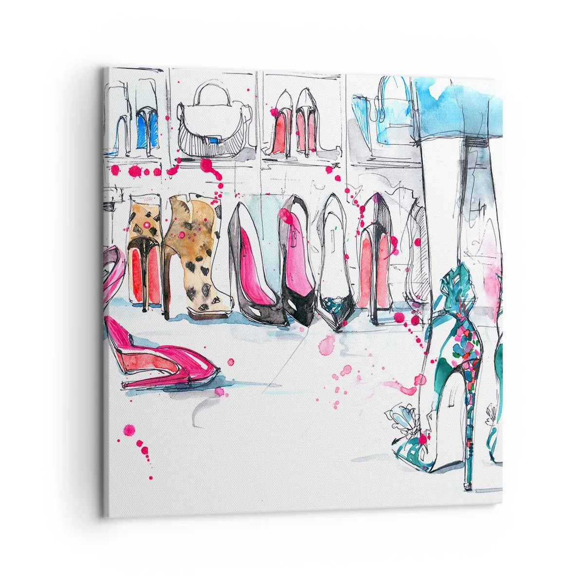 Obraz na płótnie - Sezamie, otwórz się - 50x50 cm