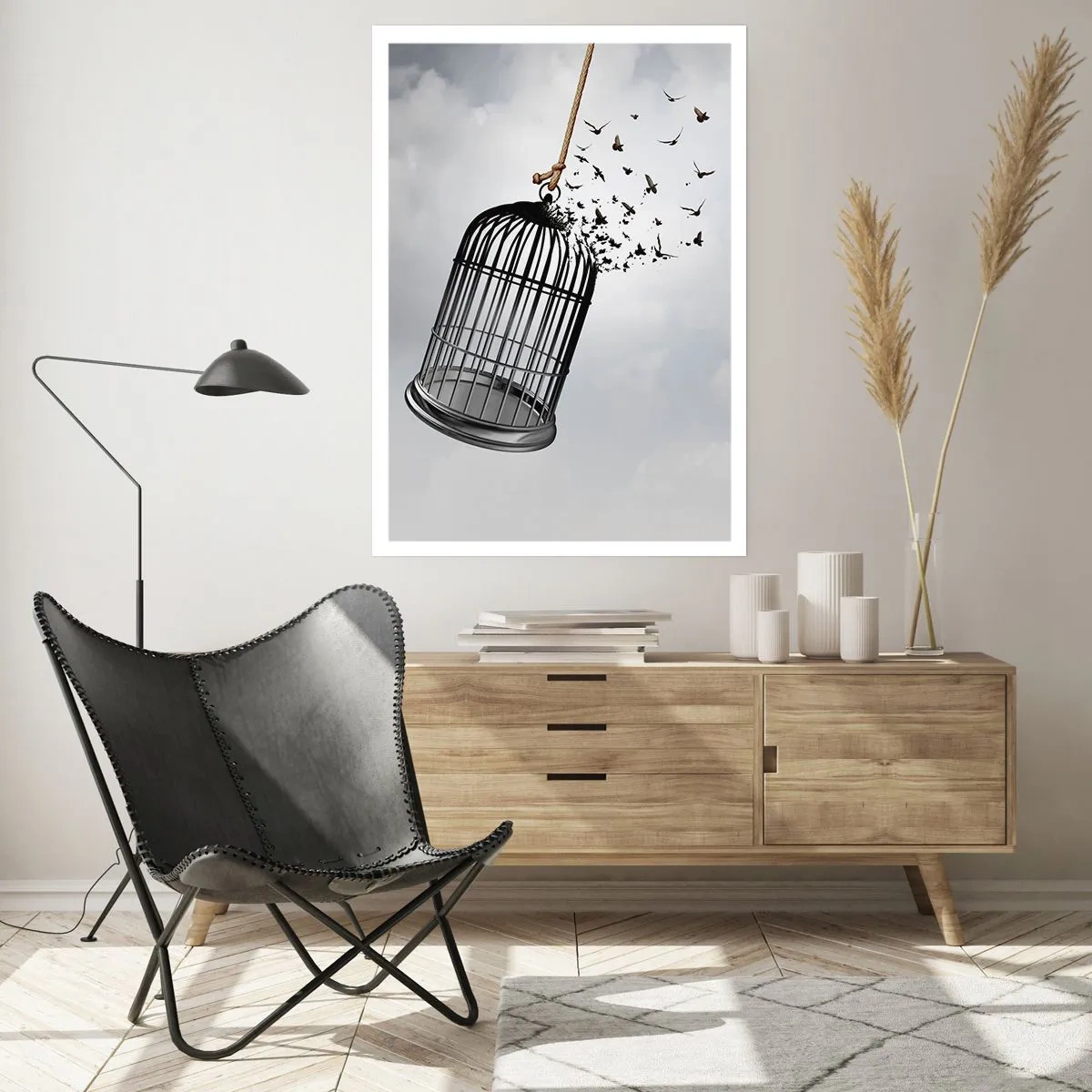 Plakat - Wiara...Nadzieja...Wolność! - 70x100 cm