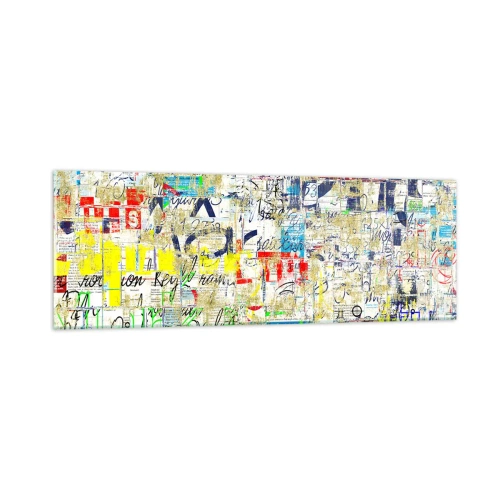 Obraz na szkle - Po prostu cieszy oczy - 90x30 cm