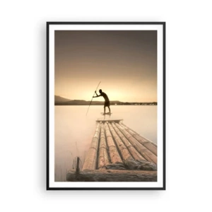 Plakat w czarnej ramie - Przed spoczynkiem - 70x100 cm